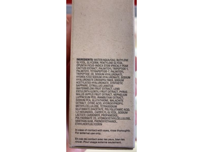 Youth To The People Facial Serum, Triple Peptide + Cactus Oasis, 1 fl oz/30 mL