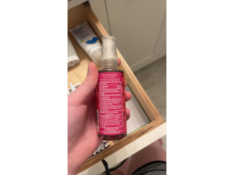 Bath & Body Works Anti Bacterial Hand Spary, Twisted Peppermint, 3 fl oz/88 mL