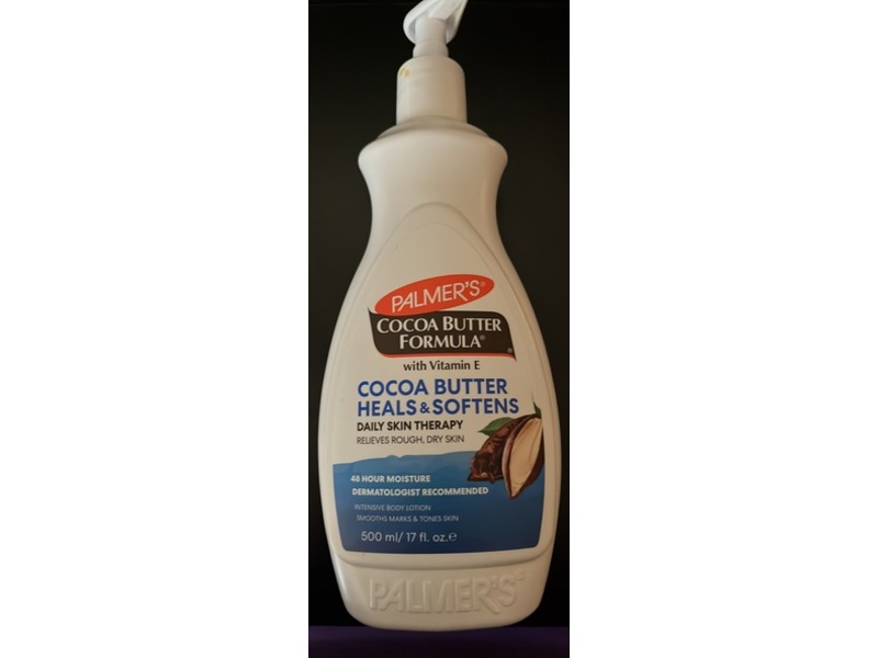 Palmer's Cocoa Butter Formula Intensive Body Lotion, Vitamin E, 17 fl oz/500 mL, Pack Of 2