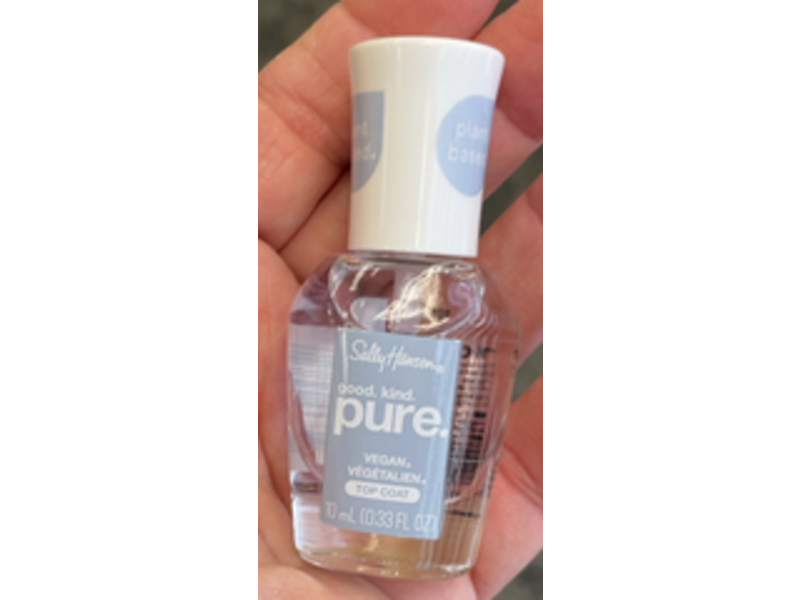 Sally Hansen Good. Kind. Pure. Top Coat, 0.33 fl oz/10 mL