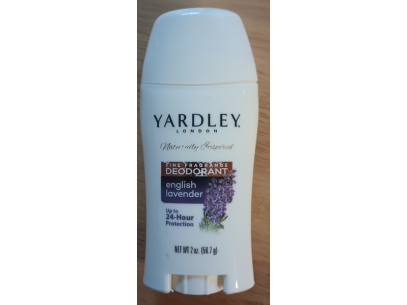 Yardley London Fine Fragrance Deodorant, English Lavender, 2 oz/56.7 g