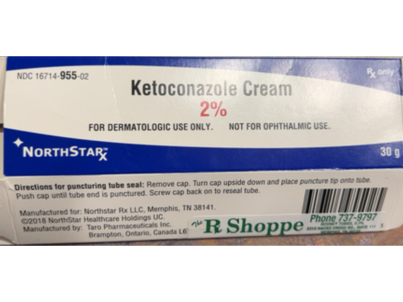 North StarX Ketoconazole Cream 2%, 30 g