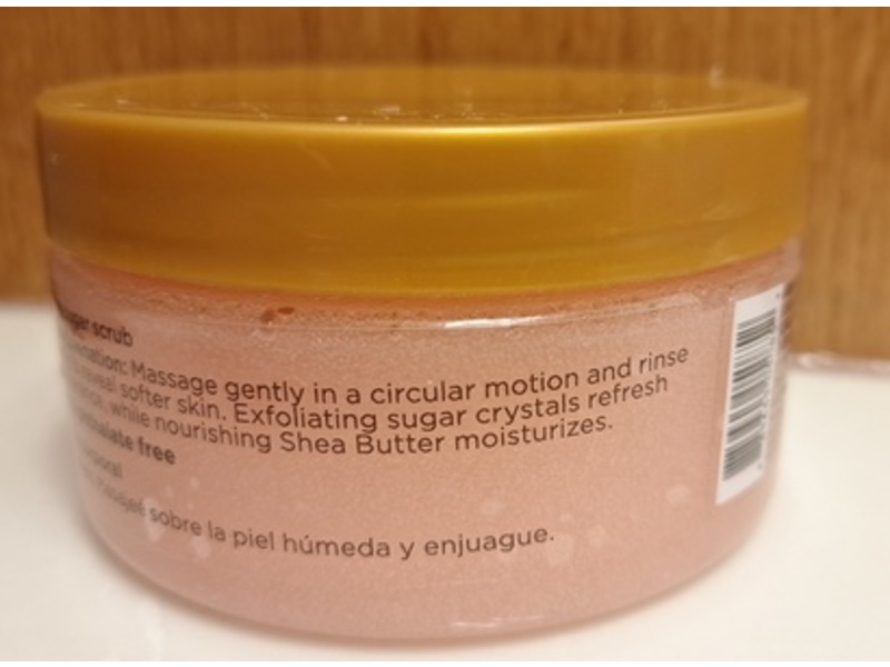 Bodycology Exfoliating Sugar Scrub, Strawberry Cheesecake, 10.5 oz/297 g