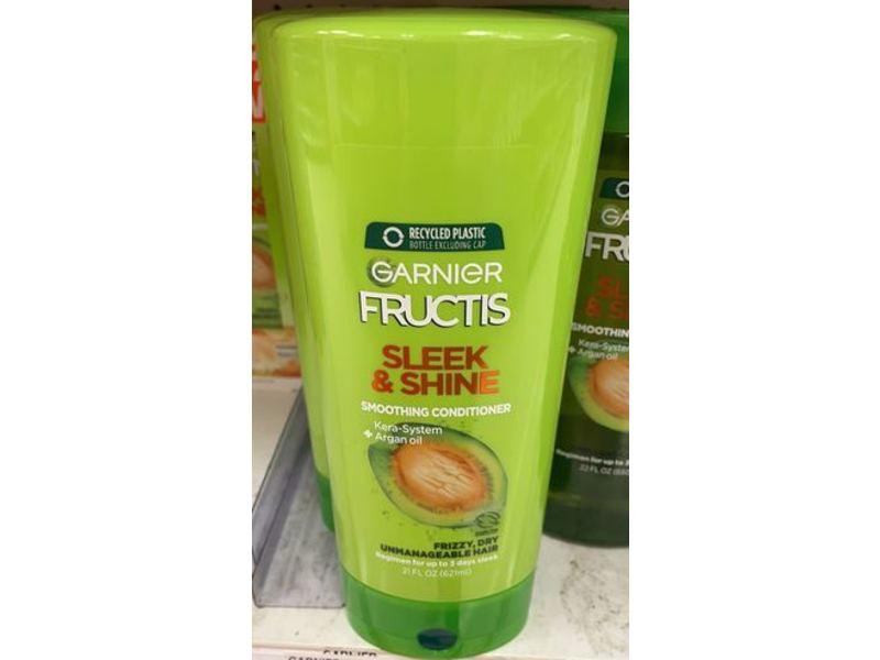 Garnier Fructis Sleek & Shine Smoothing Conditioner, 21 fl oz (621 mL)