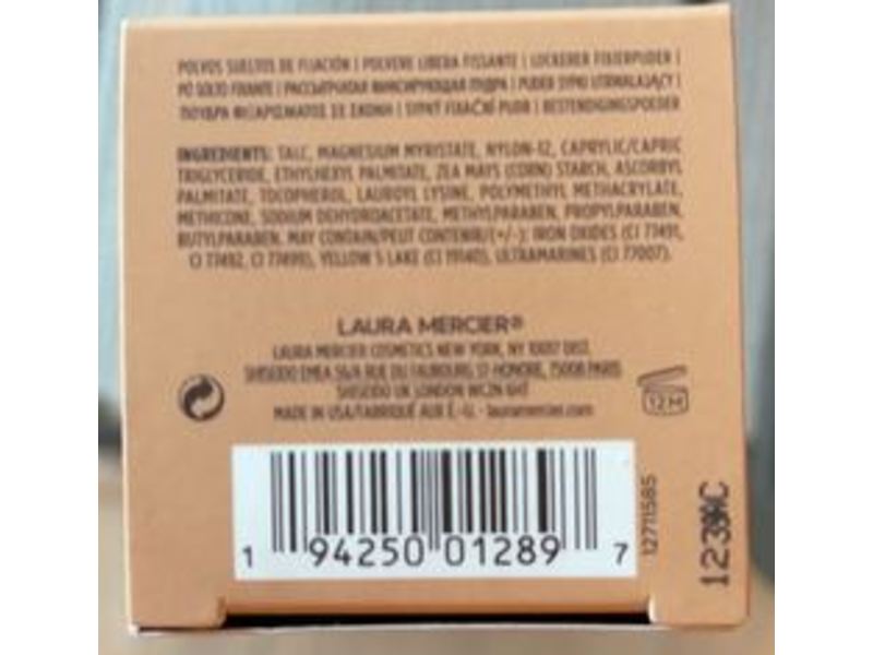 Laura Mercier Loose Setting Powder, Translucent, 1 oz/30 g
