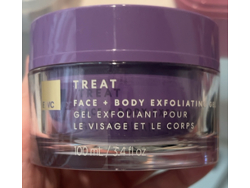 European Wax Center Treat Face & Body Exfoliating Gel, 3.4 fl oz/100 mL