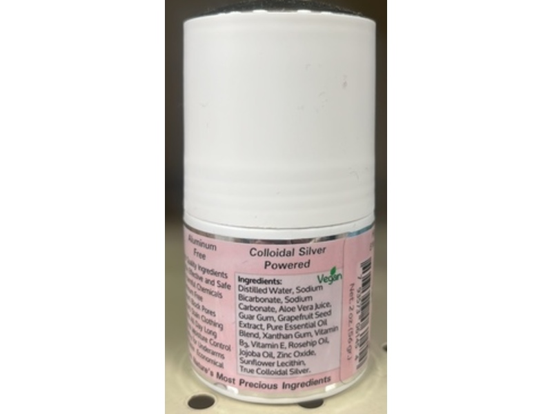 Silver Botanicals Silver Shield Deodorant, Floral, 2 fl oz/56 g