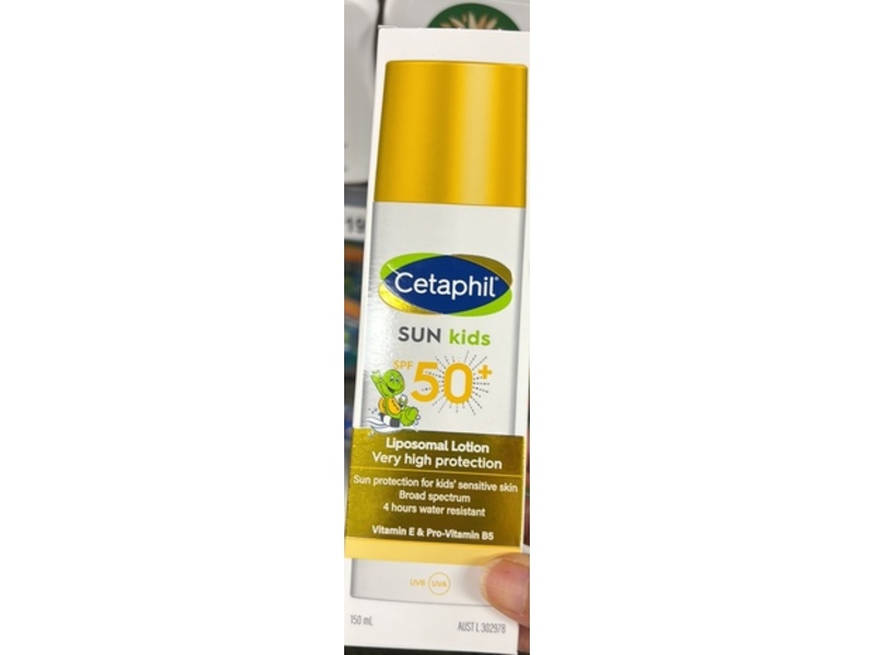 Cetaphil Sun Kids Sunscreen Lotion, SPF 50+ 150 mL