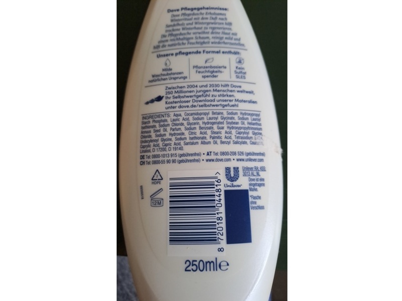 Dove Shower Gel, Winter Ritual & Winter Spices, 250 mL