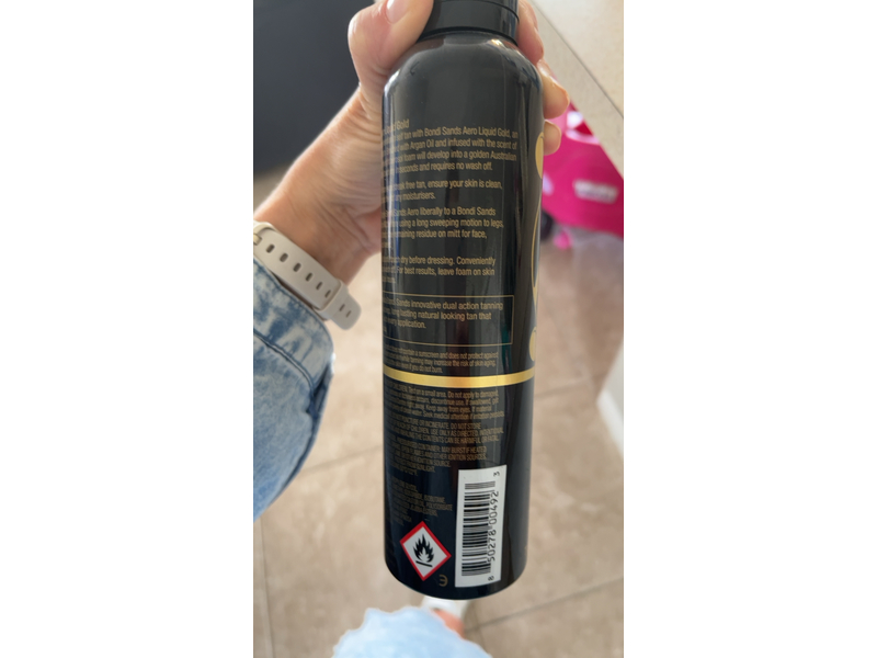 Bondi Sands Aero Aerated Liquid Gold Self Tanning Foam, 7.61 fl oz (225 mL)