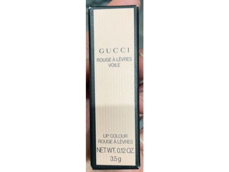 Gucci Lip Color Rouge A Levres Voile, 410 No More Orchids, 3.5 g
