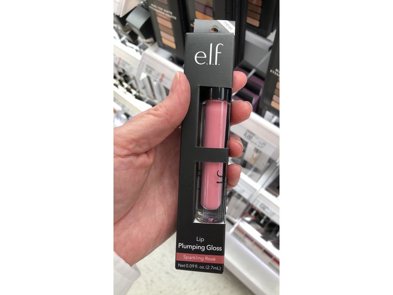 e.l.f. Cosmetics Lip Plumping Gloss, Sparkling Rose, 0.09 fl oz