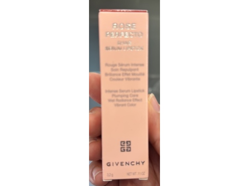 Givenchy Rose Perfecto Shine Serum Lipstick, 119 Fresh Nude, 0.11 oz/3.2 g