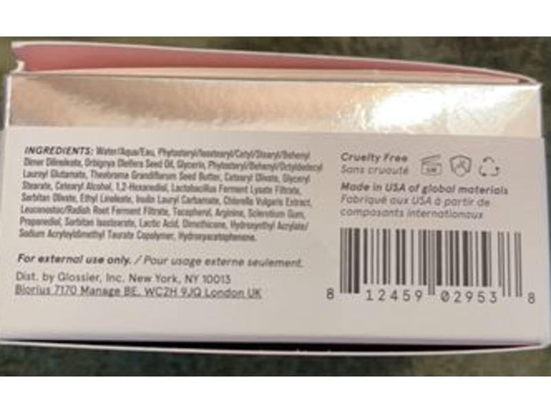 Glossier After Baume Moisture Barrier Recovery Cream, 1.6 fl oz/50 mL