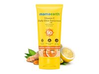 Mamaearth Vitamin C Daily Glow Sunscreen, SPF 50 PA ++++, 80 g - Image 2