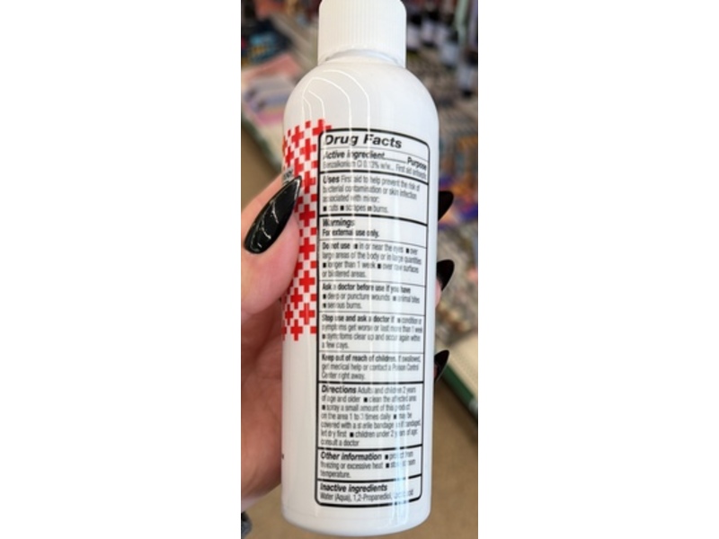 American Red Cross Antiseptic Cleansing Spray, 6 fl oz/177 mL
