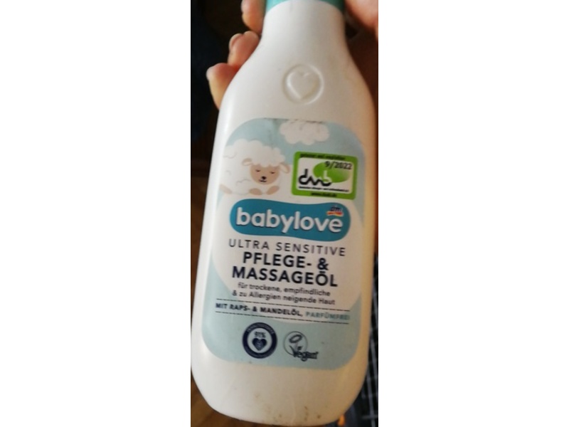 Baby Love Ultra Sensitive Massage Oil, 250 ml