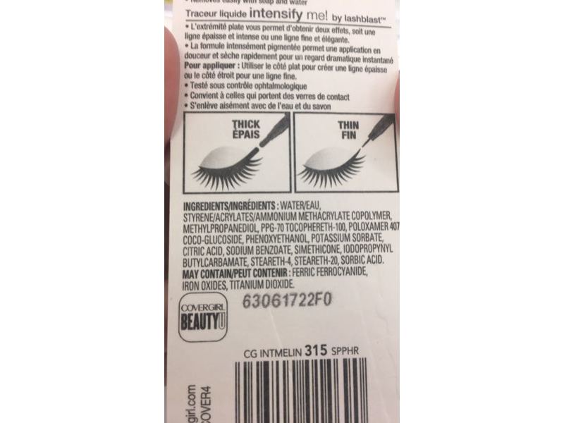CoverGirl Intensify Me! Eyeliner, 305 Sapphire, 0.034 fl oz/1 mL