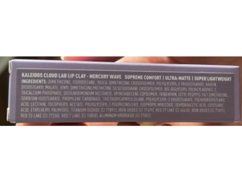 Kaleidos Cloud Lab Lip Clay, Mercury Wave, 0.08 oz/2.4 g