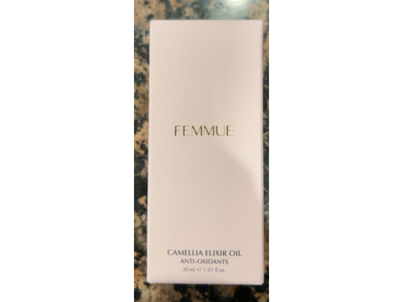 Femmue Camellia Elixir Oil Anti Oxidants, 10.1 fl oz/30 mL