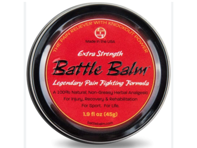 Battle Balm Extra Strength All Natural & Organic Pain Relief Cream, 1.9 oz/45 g