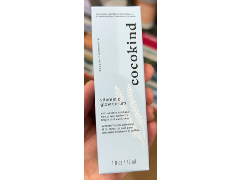 Cocokind Vitamin C Glow Serum, 1 fl oz/30 mL