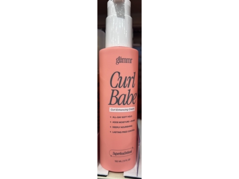 Glimmr Curl Babe Curl Enhancing Cream, 5 fl oz/150 mL
