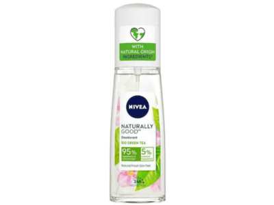 Nivea Naturally Good Deodorant, Bio Green Tea, 75 mL