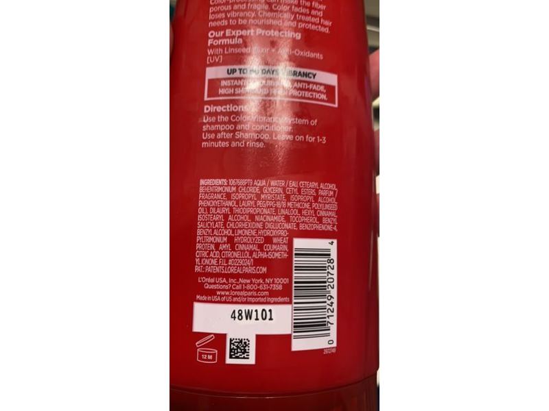 L'Oréal Parise Elvive Color Protecting Conditioner, 12.6 fl oz/375 mL