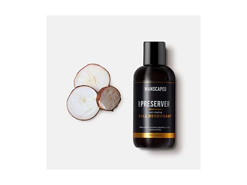 Manscaped The Crop Preserver, Anti-Chafing Men's Ball Deodorant, 4oz