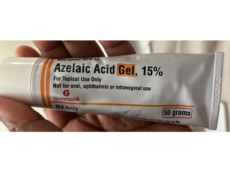 Azelaic Acid Gel 15%, 50 g, Glenmark (Rx)