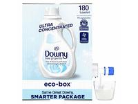Downy Eco-Box Ultra Concentrated Laundry Fabric Conditioner, Free & Gentle, 180 Loads - thumbnail 1
