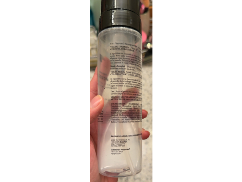 Oligo Professionnel Calura Amplifying Mousse, 7.6 fl oz/225 mL