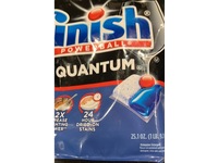 Finish Quantum Dishwasher Detergent, Fresh, 25.1 fl oz/712 g, 57 Count - thumbnail 2