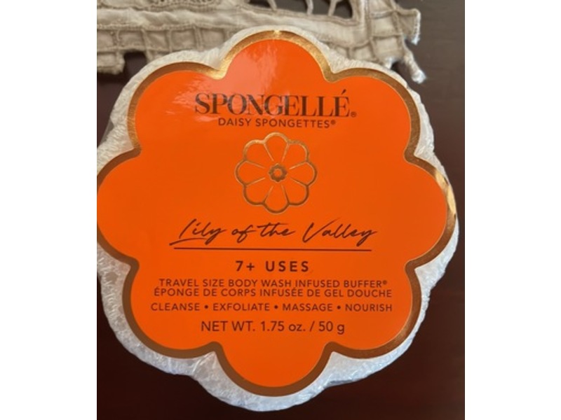 Spomgelle Daisy Spongette, Lilly Of The Valley, 1.75 oz/50 g