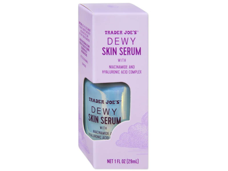 Trader Joe's Dewy Skin Serum, Niacinamide & Hyaluronic Acid Complex, 1 fl oz/28 g
