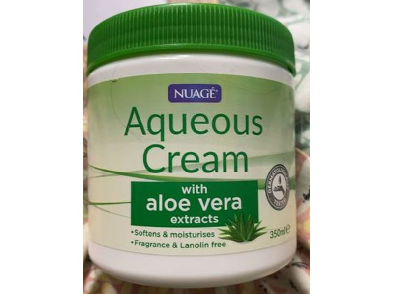 Nuage Aqueous Cream, Aloe Vera Extract, 350 mL