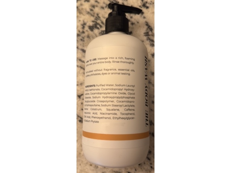 Project Goods The Body Wash, Colostrum Cleanser, 12 fl oz/350 mL