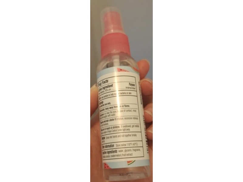 b-Pure Hand Sanitizer Spray, Watermelon Scented, 2 fl oz/59 mL