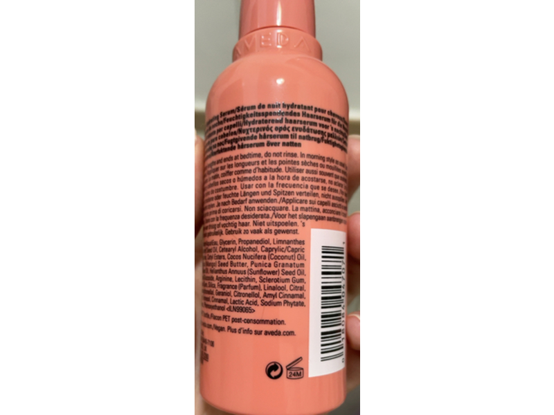 Aveda Nutri Plenish Replenishing Overnight Serum, 3.4 fl oz/100 mL