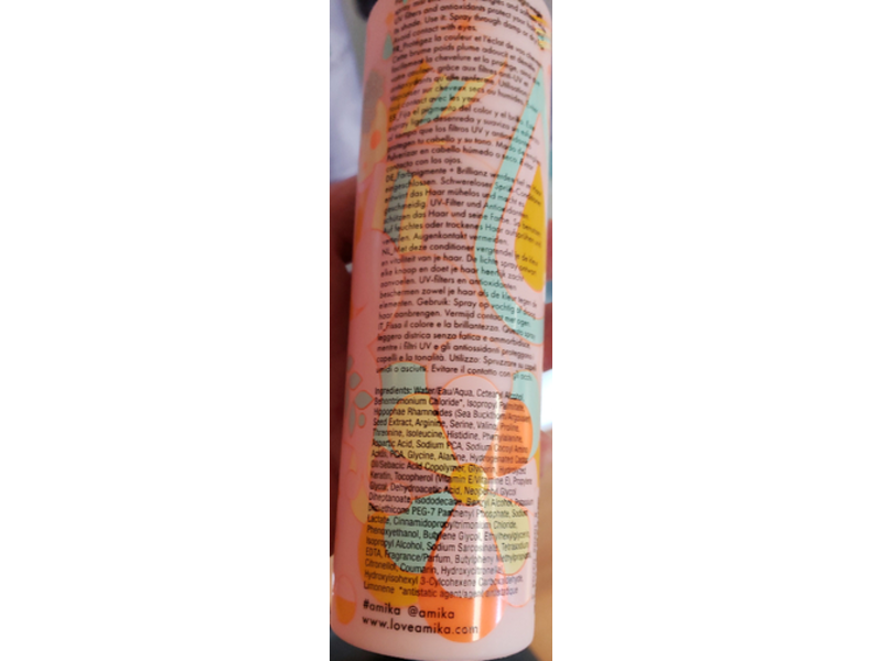 Amika Vault Color Lock Leave In Conditioner, 6.7 fl oz/200 mL