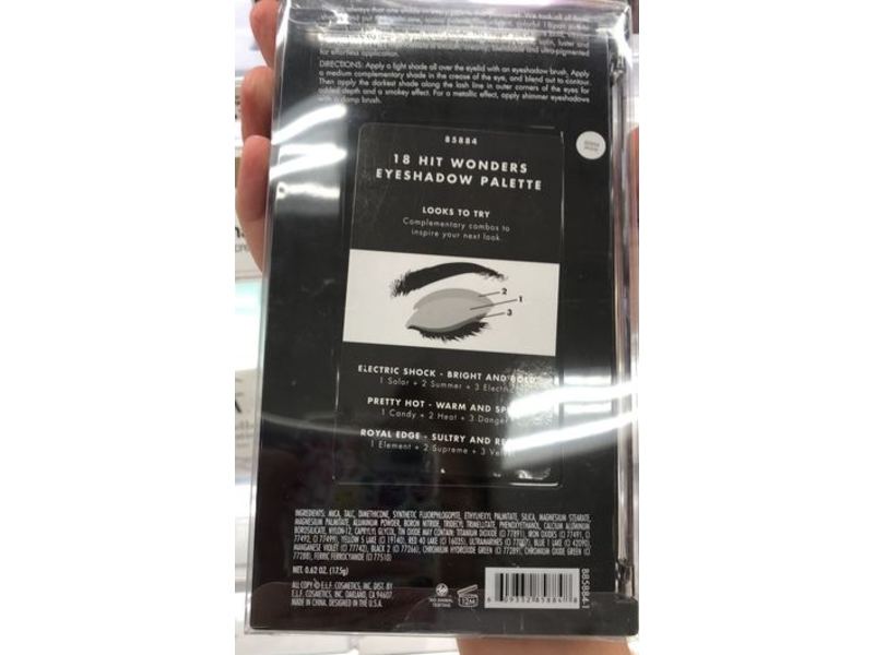 E.l.f. 18 Hit Wonders Eyeshadow Palette, 0.62 oz/17.5 g