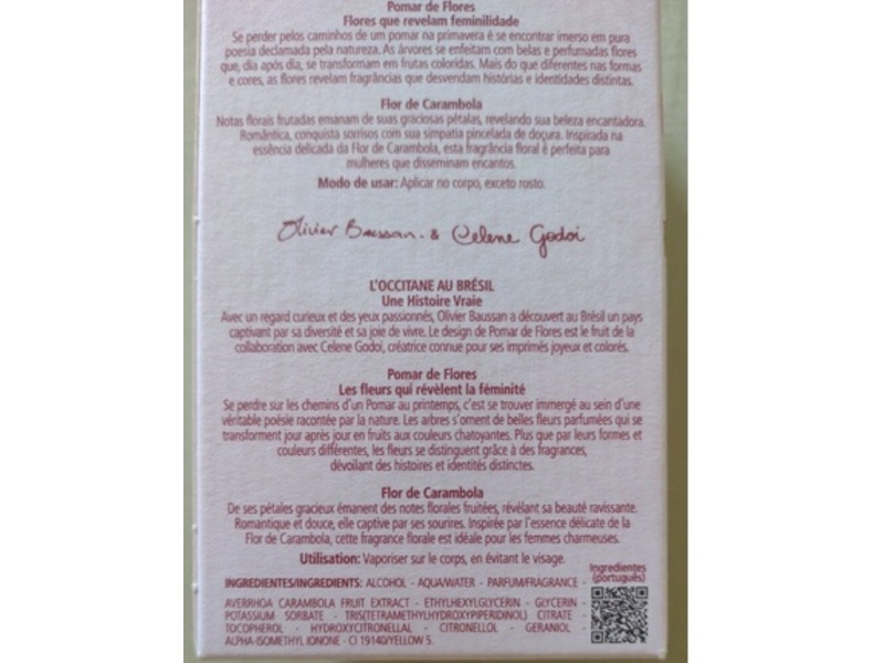L'Occitane Au Bresil Flor De Carambola, 100 mL