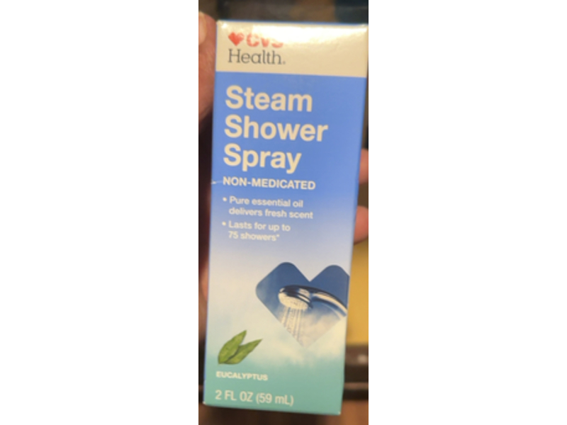Cvs Health Steam Shower Spray, Eucalyptus, 2 fl oz/59 mL
