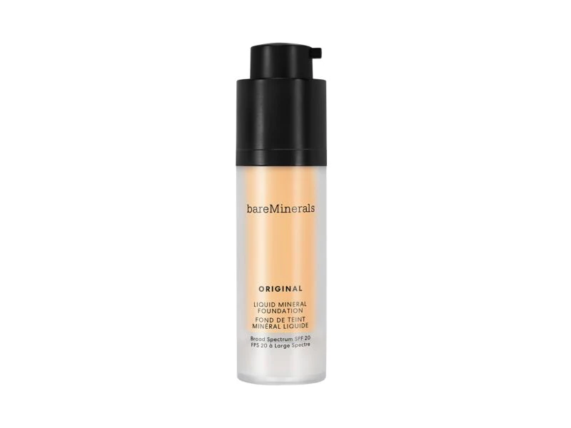 Bareminerals Liquid Mineral Foundation, Original, 14 Golden Medium, SPF 20 PA++, 1 fl oz/30 mL