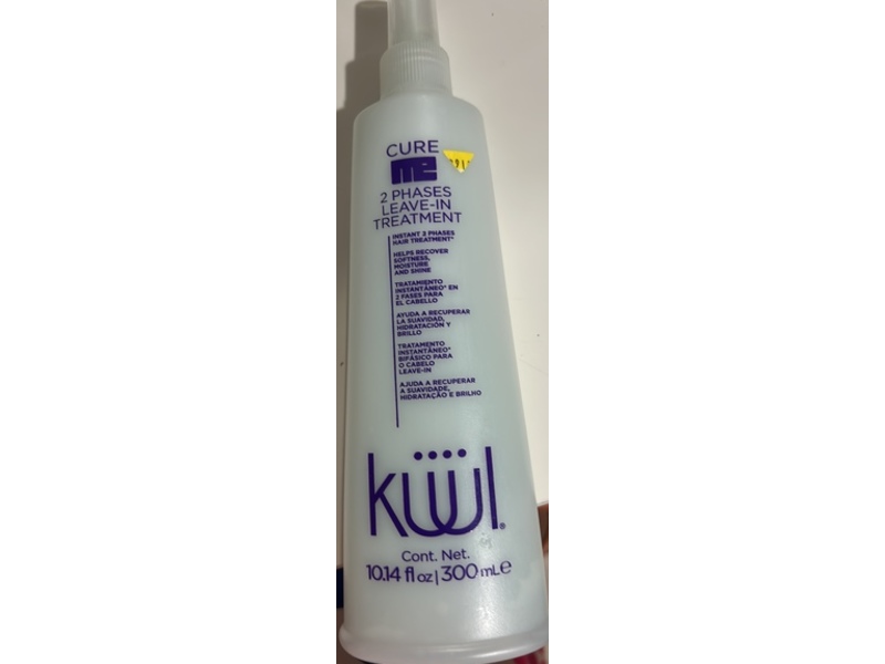 Kuul Cure Me 2 Phases Leave In Treatment, 10.14 fl oz/300 mL