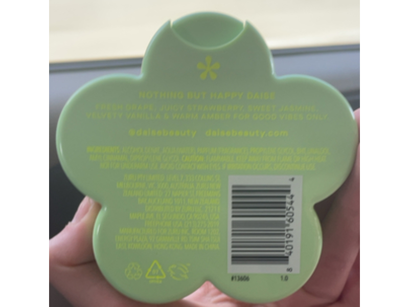 Happy Daise Fragrance Body Mist, Grape & Amber, 3.38 fl oz/ 100 mL