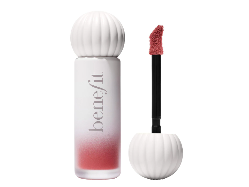 Benefit Cosmetics Plushtint Moisturizing Matte Lip Tint, Rosewood, 0.2 oz