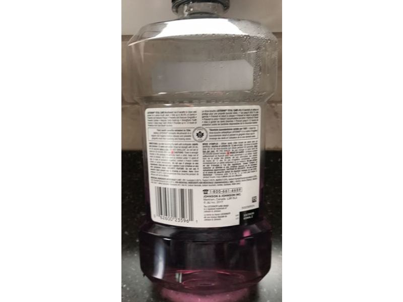 Listerine Total Care Antiseptic Mouthwash, Clean Mint, 1 L