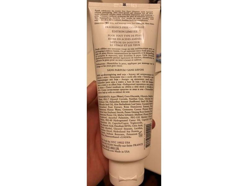 Fresh Soy Face Cleanser, Limited Edition, 6.7 fl oz/200 mL